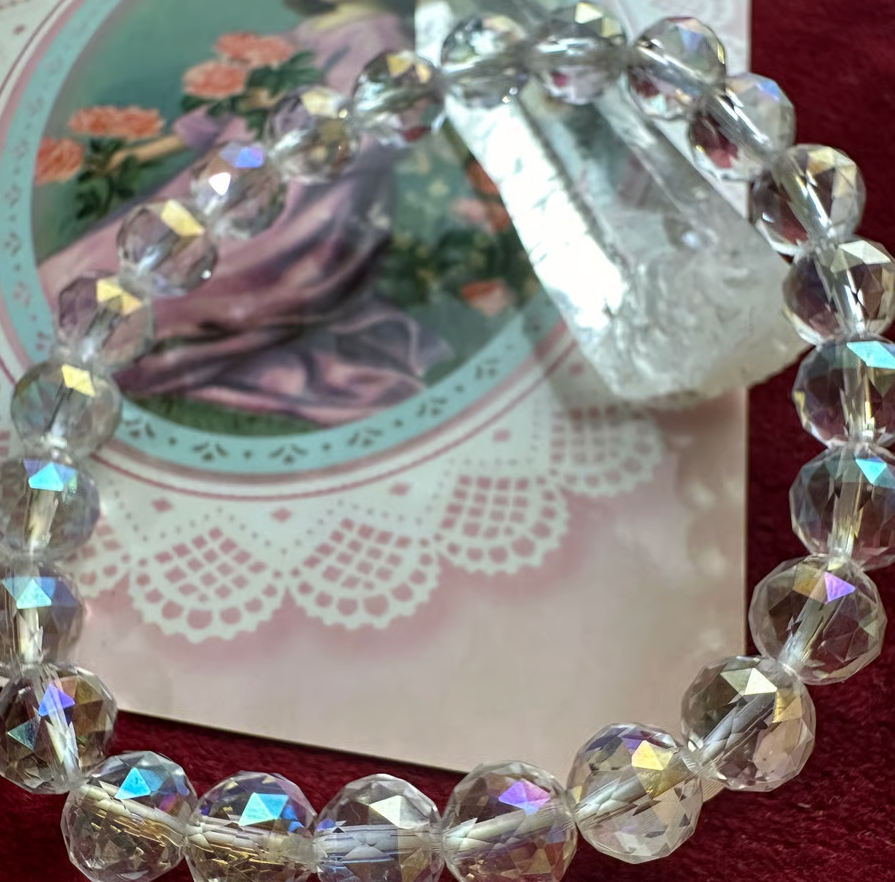 【スペイン発・全世界送料無料】オーラクオーツブレスレット8mm