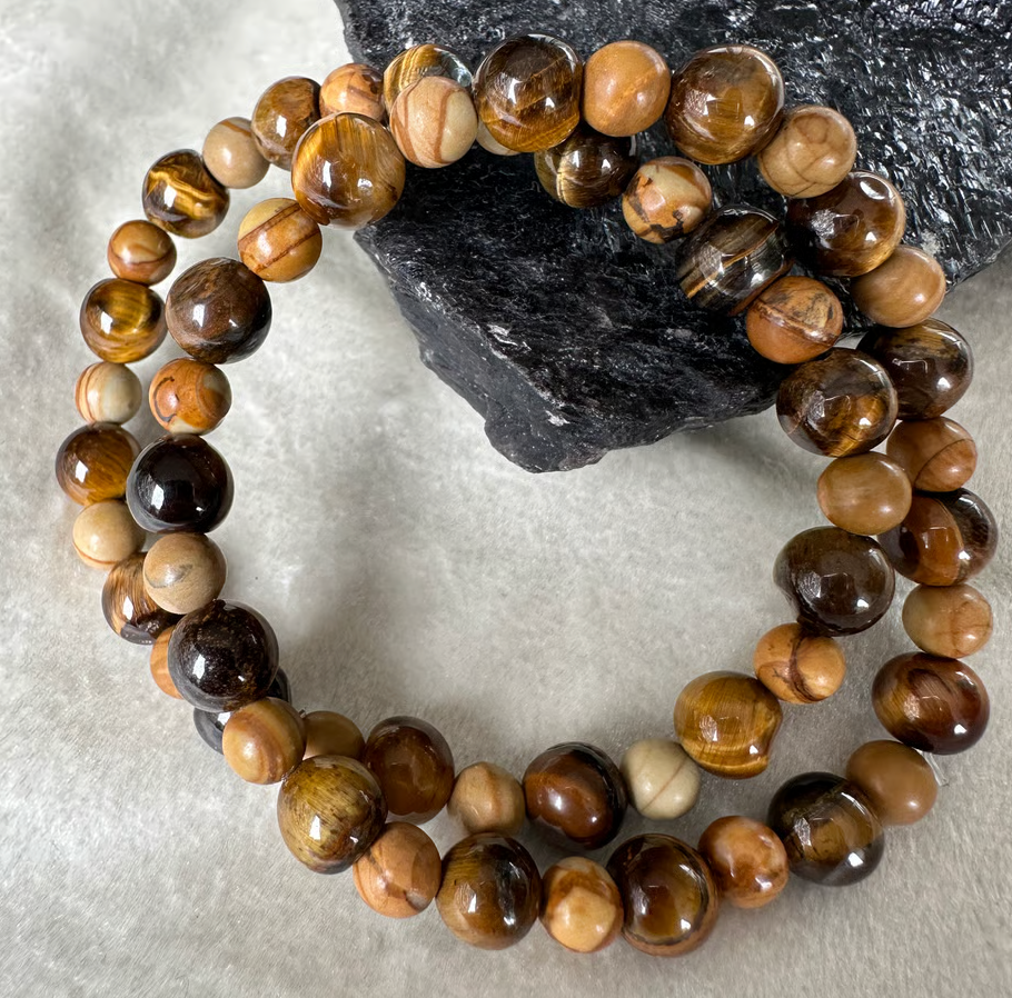 【スペイン発・全世界送料無料】邪気払い、プロテクション、仕事運パワーストーンブレスレット