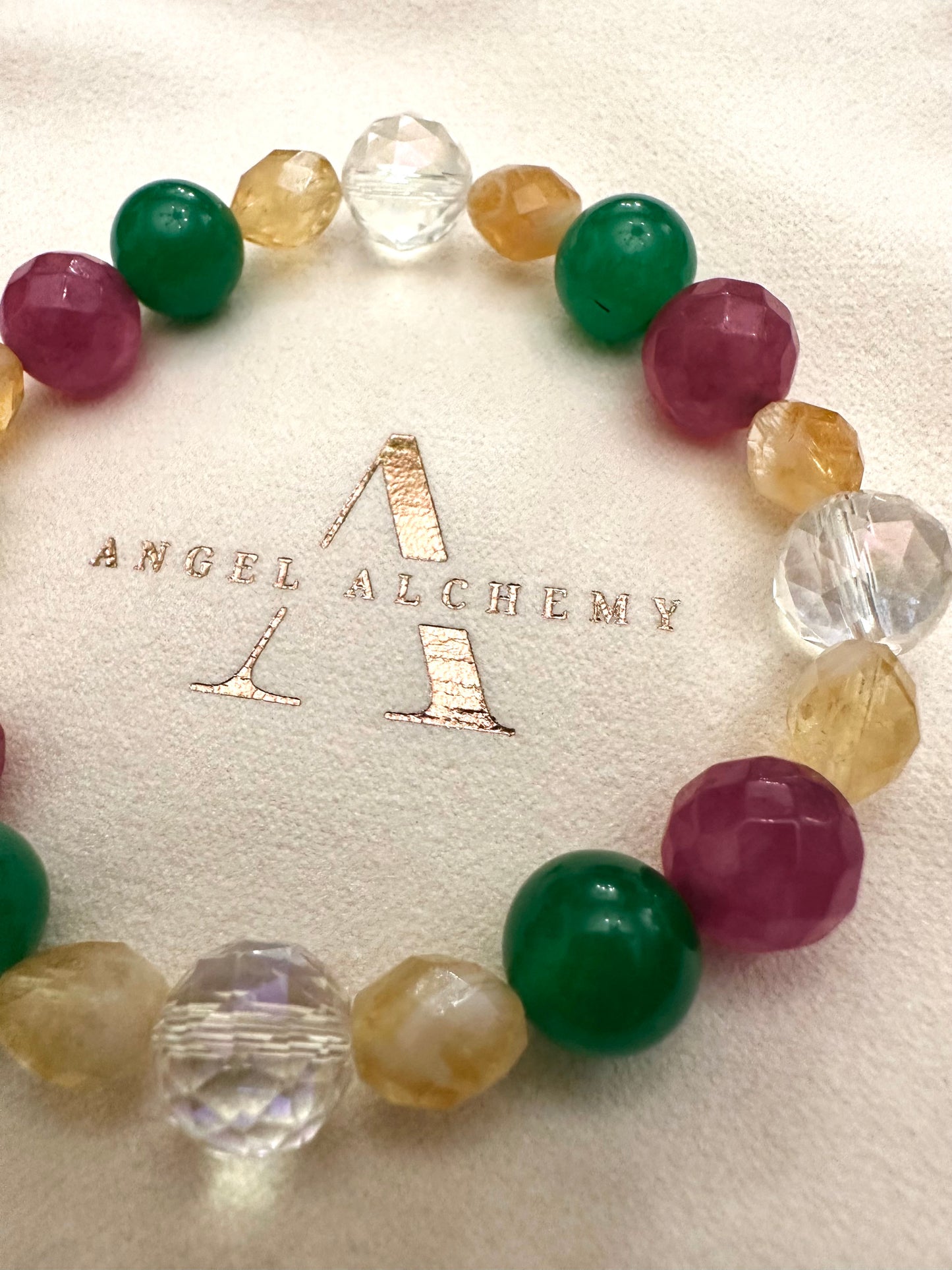 【スペイン発・全世界送料無料】天照大御神様チャネリングブレスレット①一点のみ