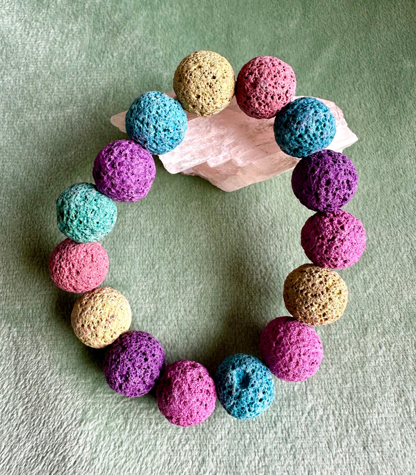 【スペイン発・全世界送料無料】Lavaチャクラブレスレット