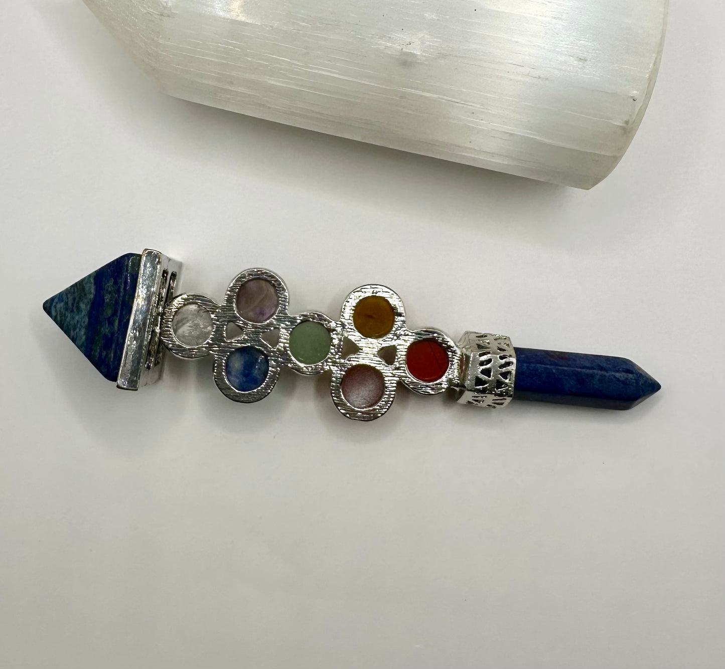 【スペイン発・全世界送料無料】魔法のチャクラワンド(ラピスラズリ)