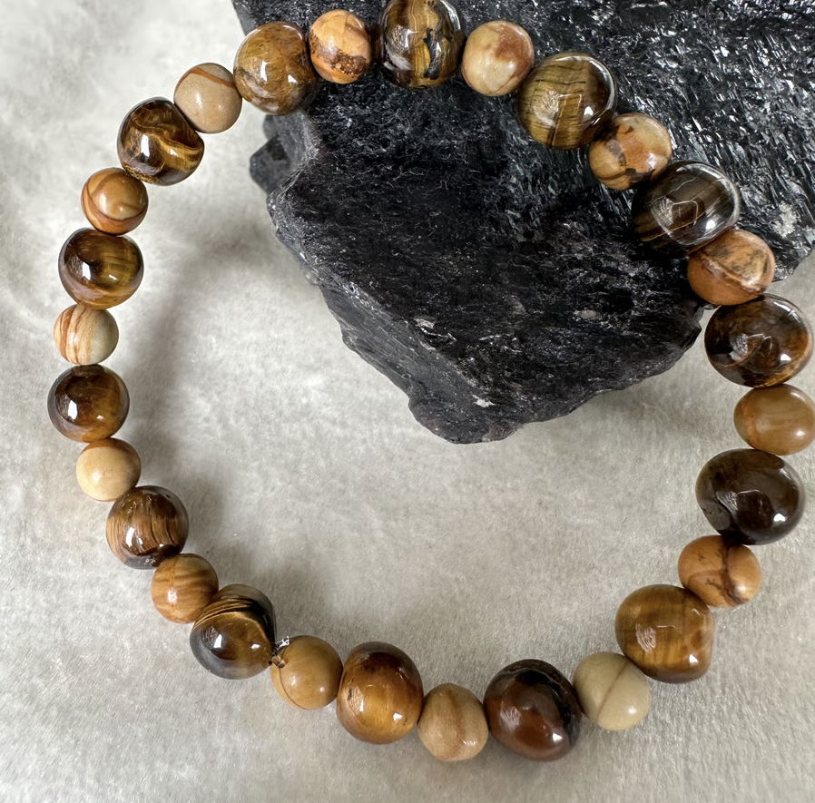 【スペイン発・全世界送料無料】邪気払い、プロテクション、仕事運パワーストーンブレスレット