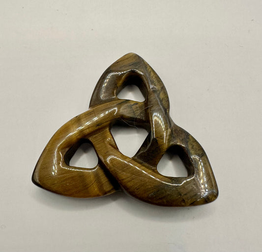 【スペイン発・全世界送料無料】仕事運金運タイガーアイケルティックノット