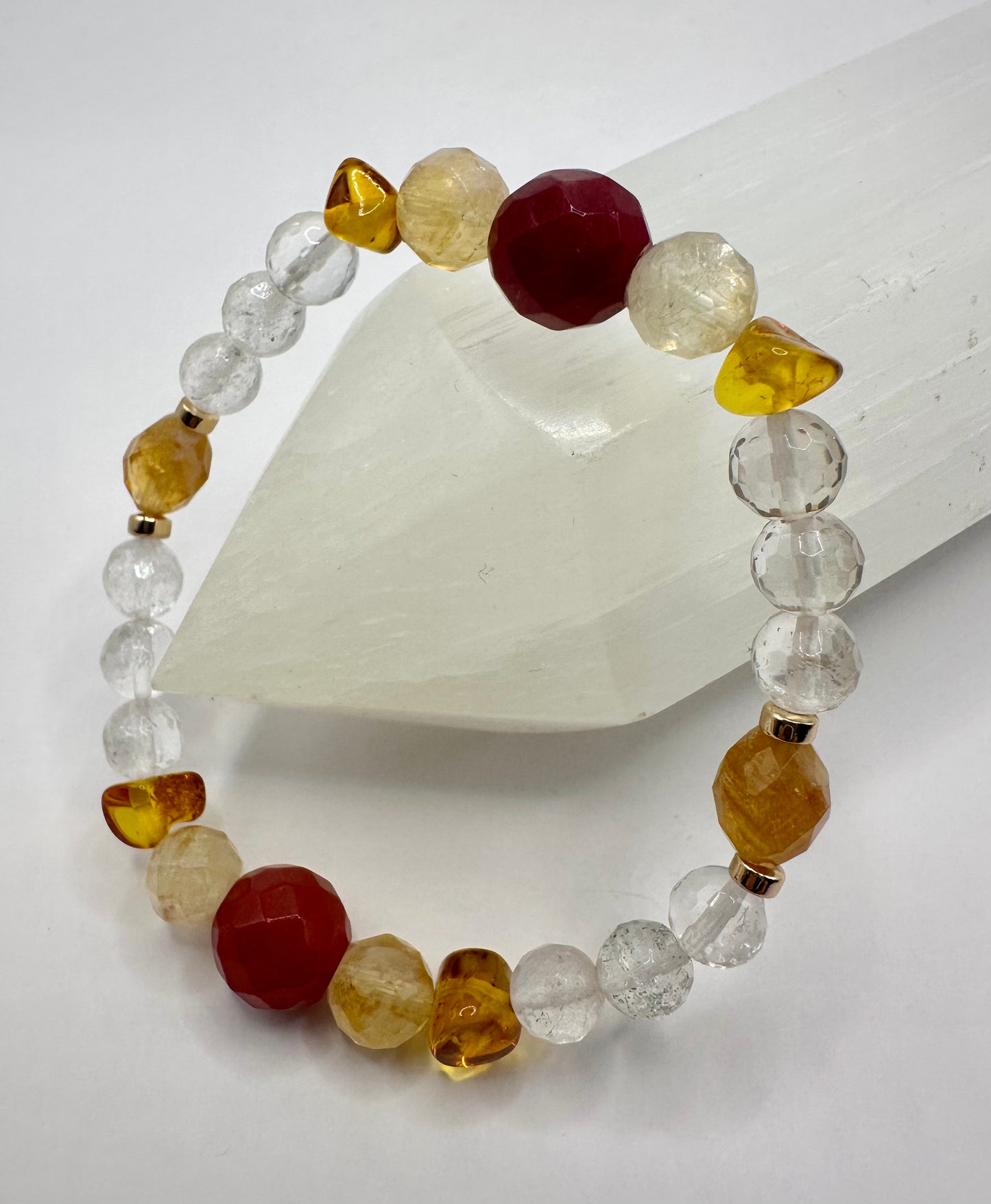 【スペイン発・全世界送料無料】弁財天さま2026年スペシャルお繋ぎブレスレット①