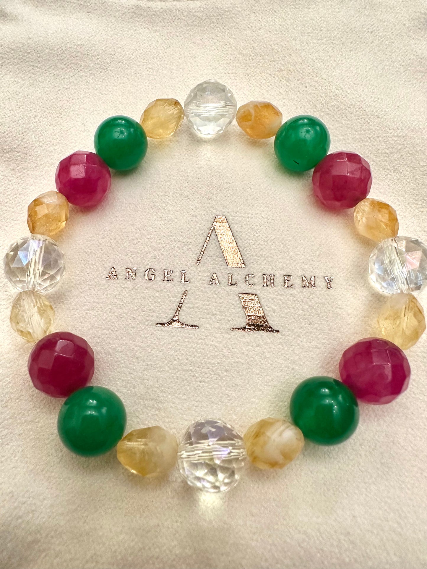 【スペイン発・全世界送料無料】天照大御神様チャネリングブレスレット①一点のみ