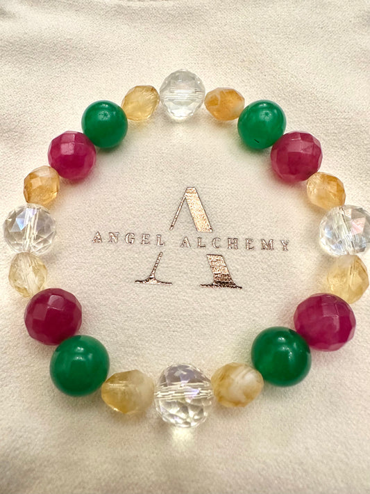 【スペイン発・全世界送料無料】天照大御神様チャネリングブレスレット①一点のみ