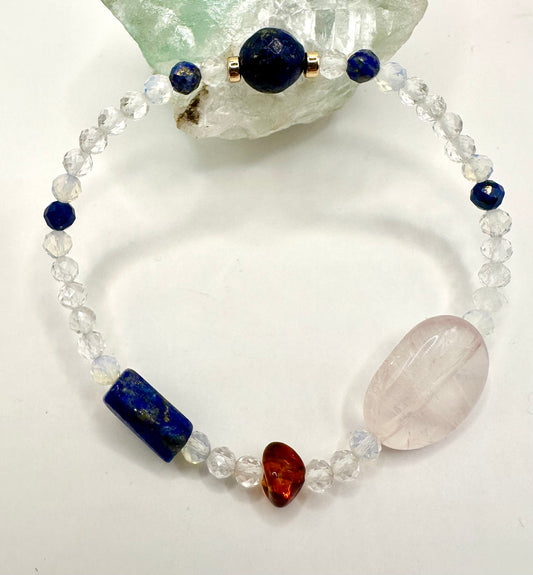 【モニター様限定2名】 チャネリングブレスレット  完全オーダーメイド／スペイン発送（送料込み）