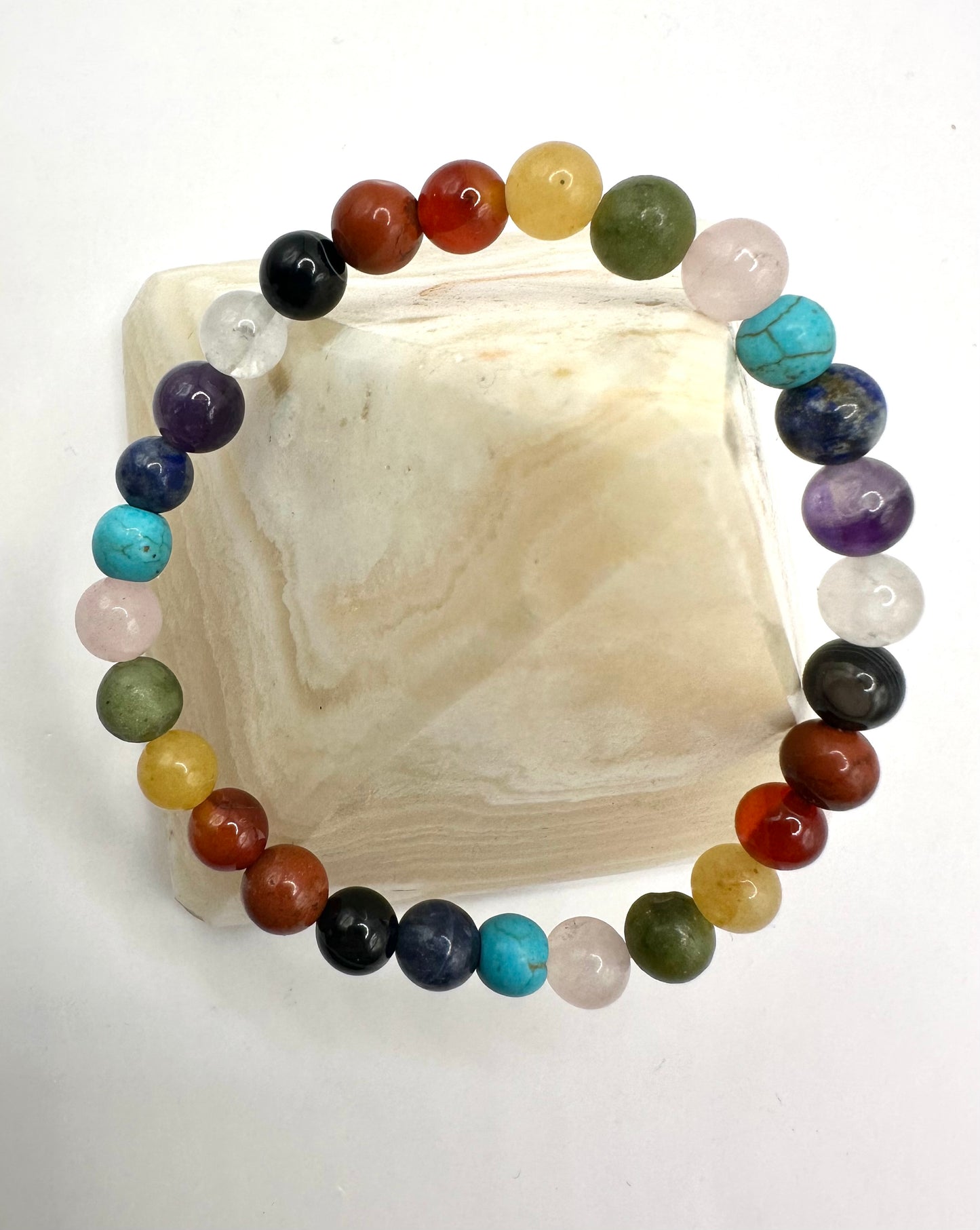 【スペイン発・全世界送料無料】チャクラエネルギー調整ブレスレット【残4個】