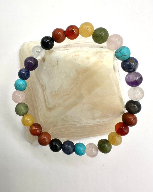 【スペイン発・全世界送料無料】チャクラエネルギー調整ブレスレット【残５個】