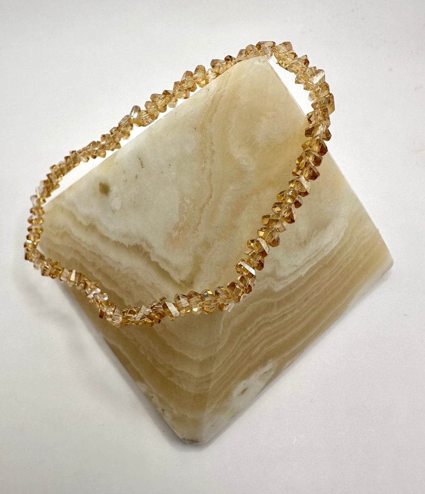 【スペイン発・全世界送料込】イエローアンバーブレスレット