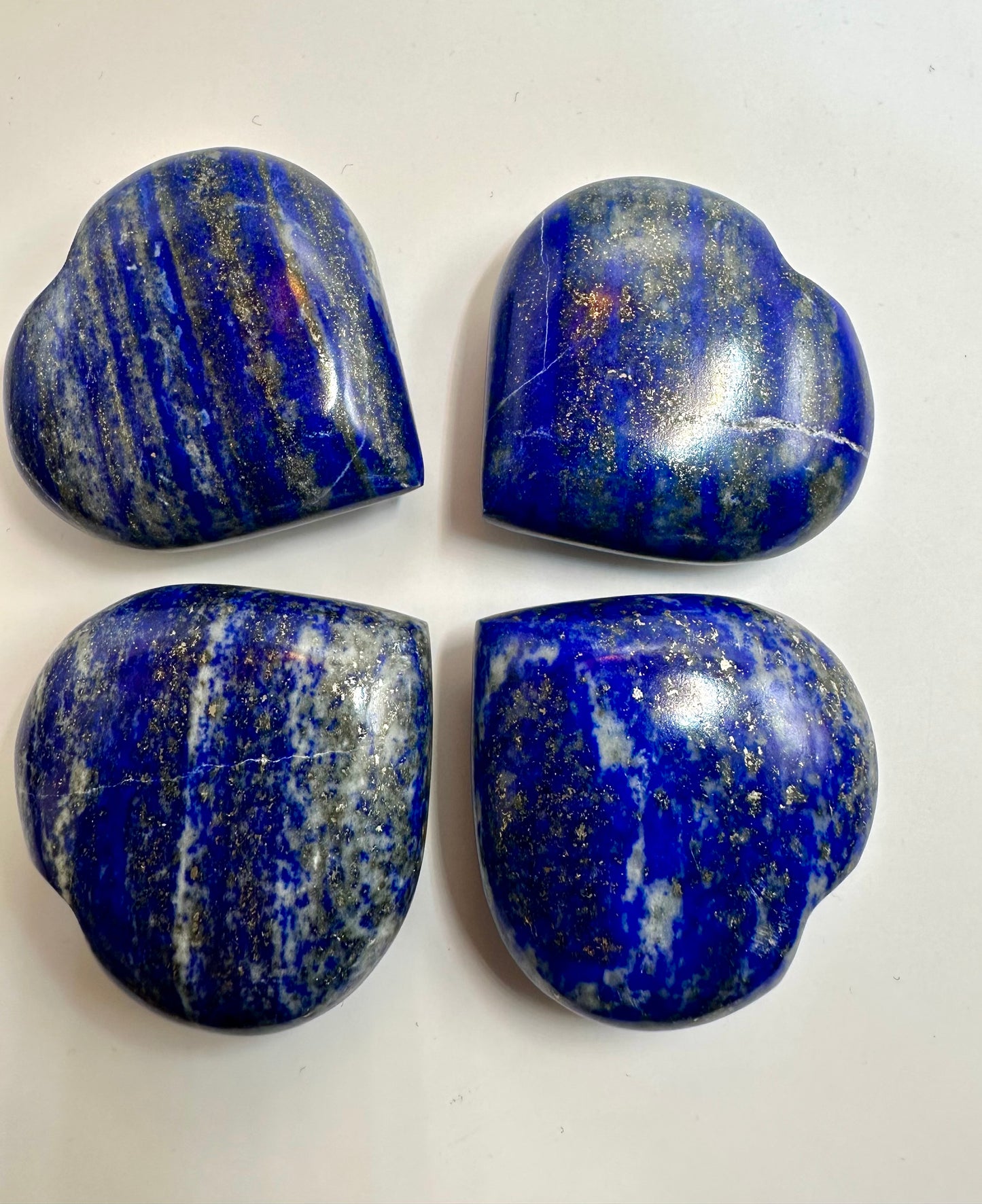 【スペイン発・全世界送料無料】ラピスラズリハート１個