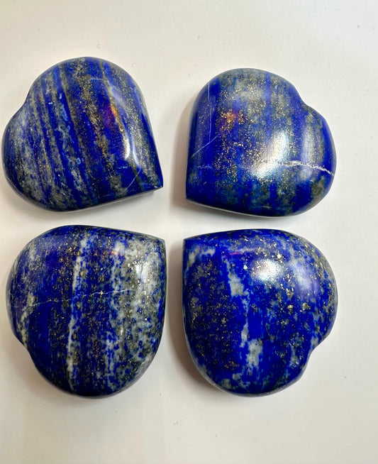 【スペイン発・全世界送料無料】ラピスラズリハート１個