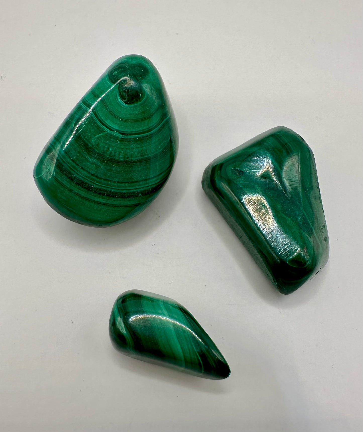 【スペイン発・全世界送料無料】マラカイト③三つセット
