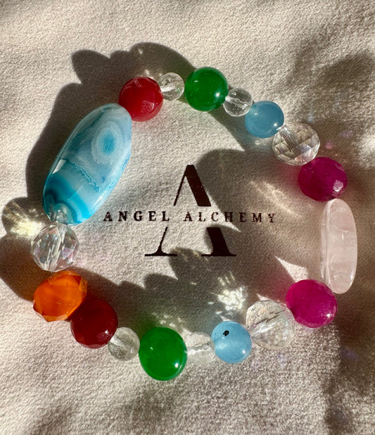 【スペイン発・全世界送料無料】才能開花アメノウズメノミコト様チャネリングブレスレット②