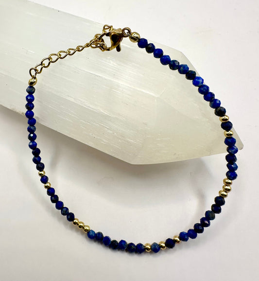 【スペイン発・全世界送料無料】願望成就ラピスラズリブレスレット