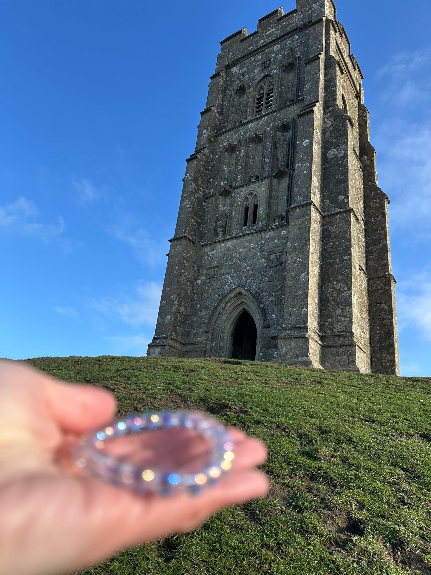 聖地イギリスグラストンベリーのエネルギー調整済ブレスレット