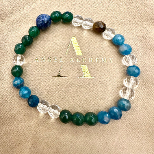 The goddess of the earth 地球の女神GAIAチャネリングブレスレット