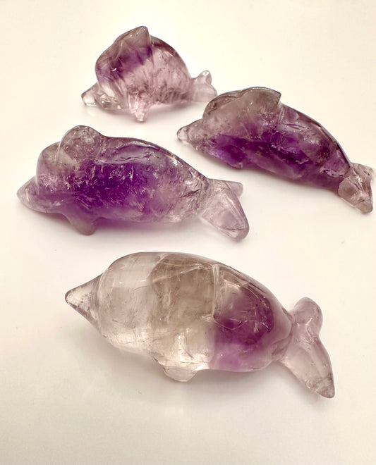 幸せのアメジストいるかブラジル産【特大】