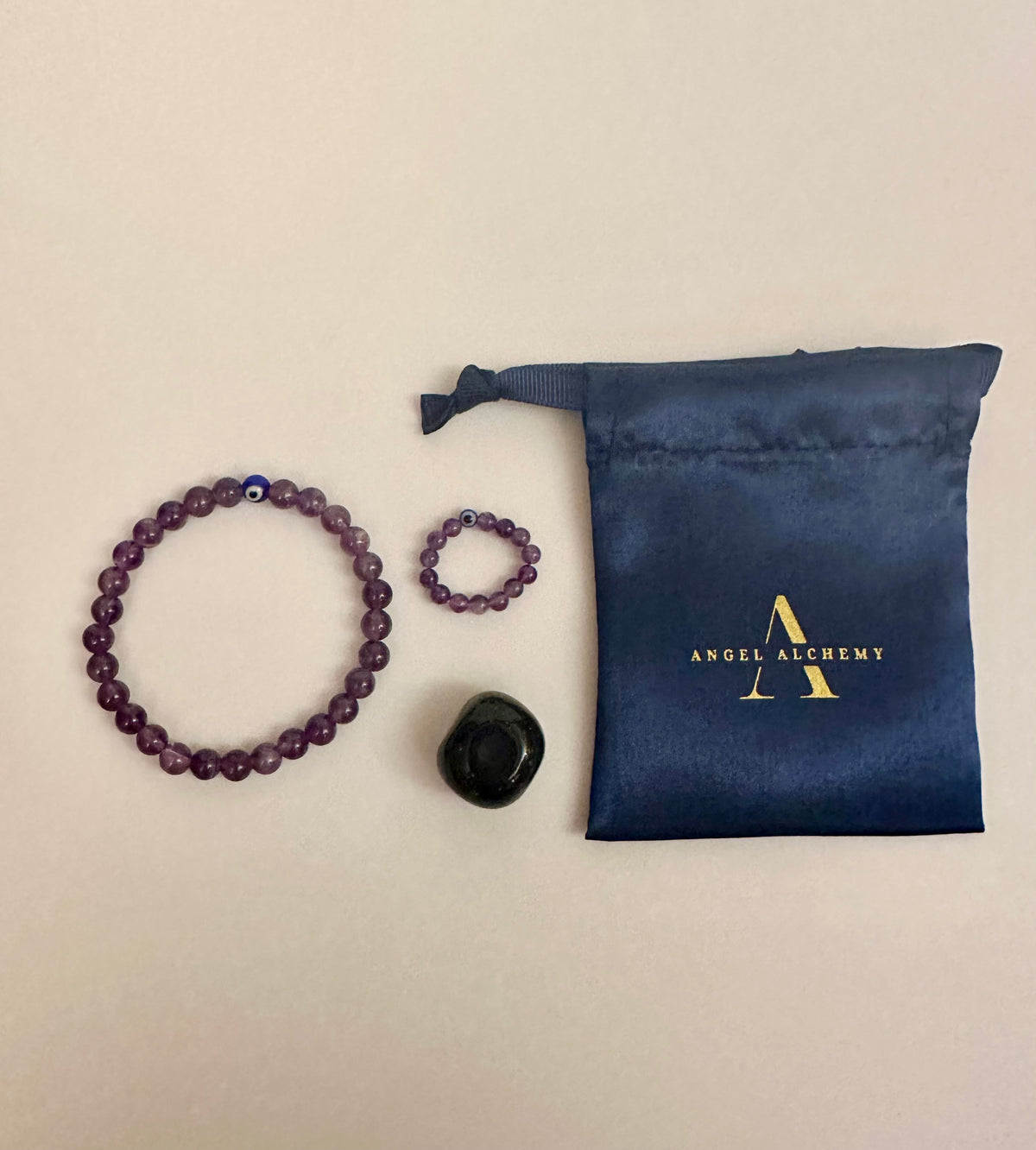 EVIL EYE お守りセット｜アメジスト