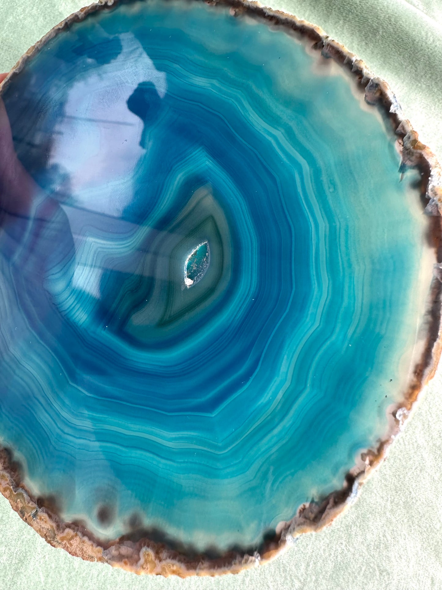 【スペイン発・全世界送料無料】アゲート浄化プレート①