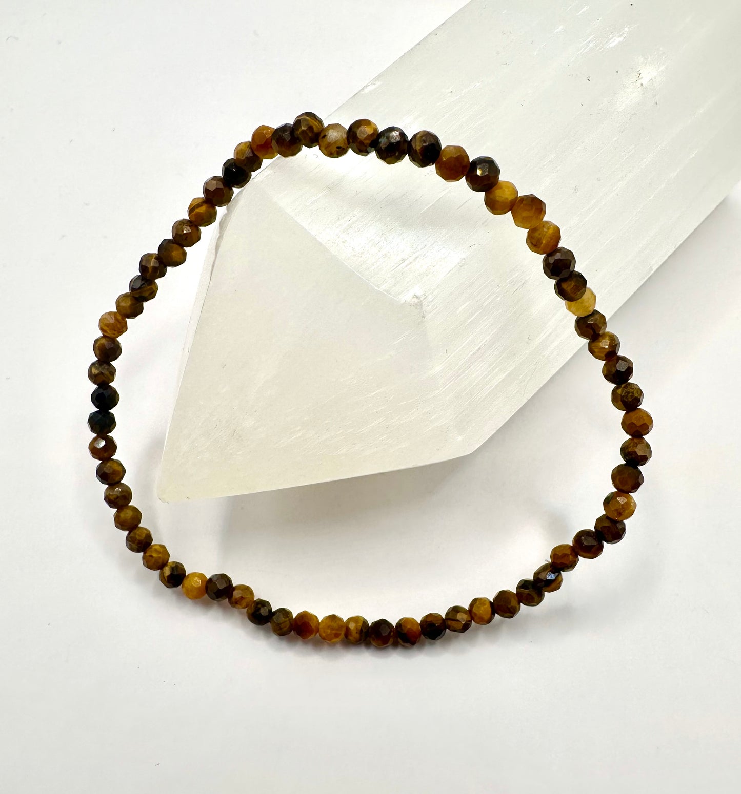 【スペイン発・全世界送料無料】タイガーアイブレスレット2-3mm