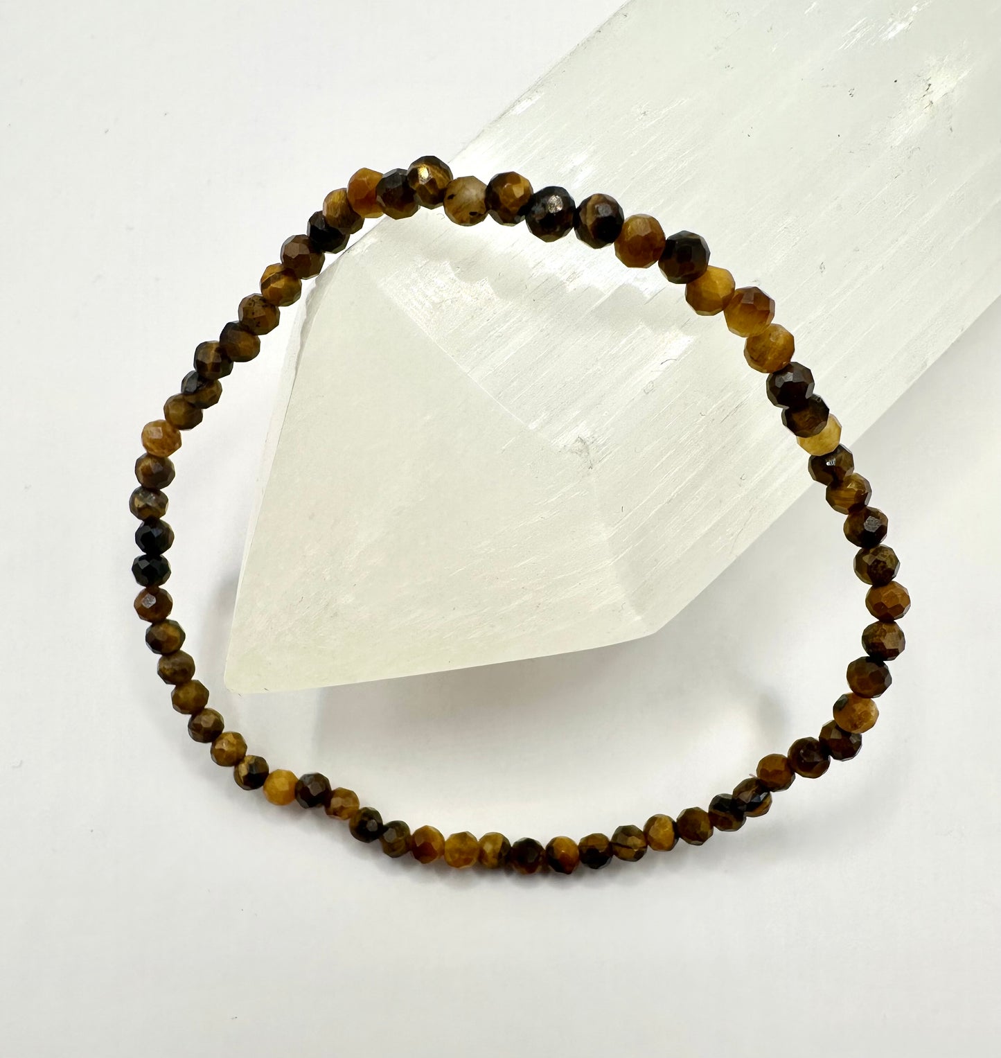 【スペイン発・全世界送料無料】タイガーアイブレスレット2-3mm