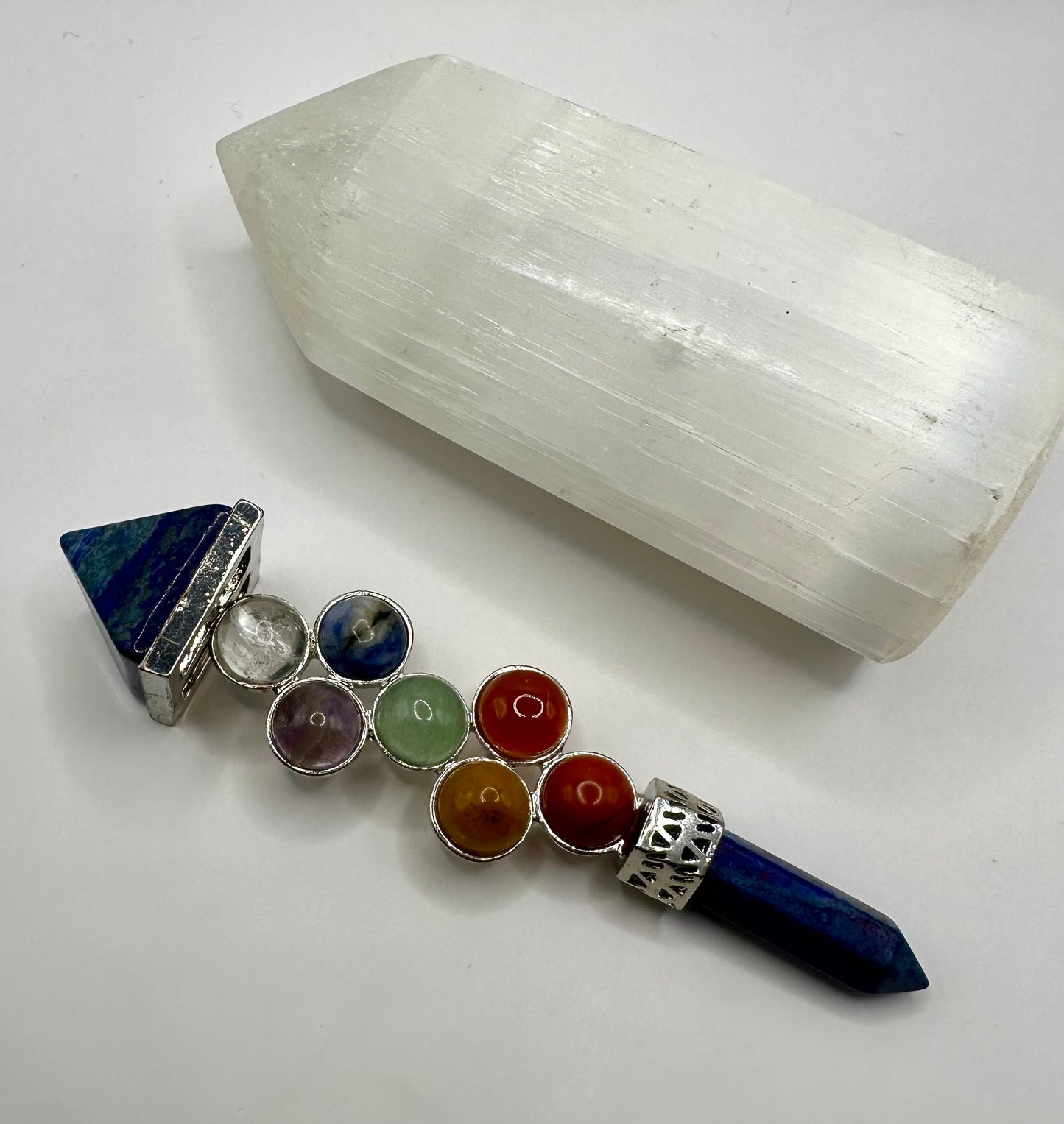 【スペイン発・全世界送料無料】魔法のチャクラワンド(ラピスラズリ)