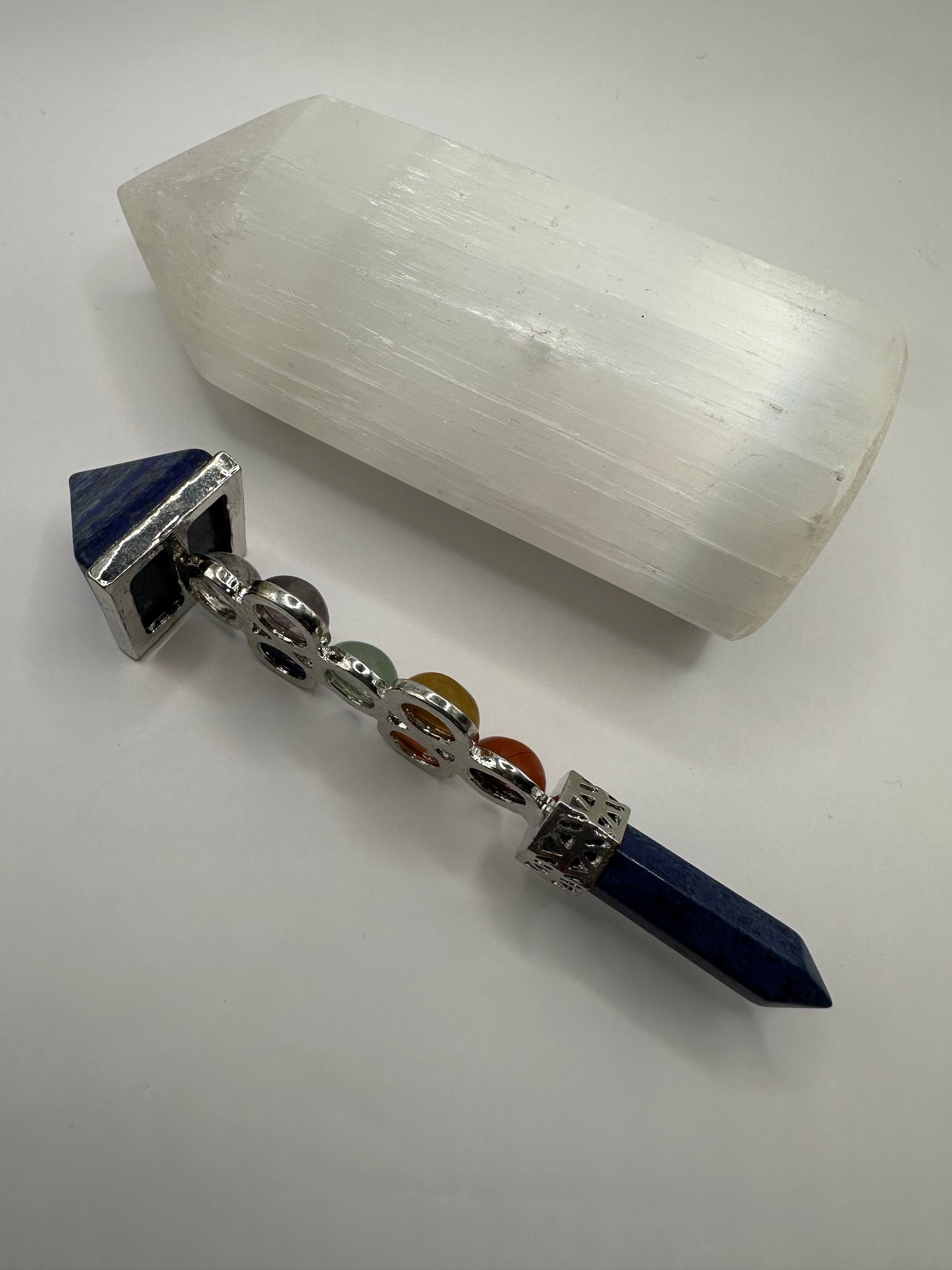 【スペイン発・全世界送料無料】魔法のチャクラワンド(ラピスラズリ)