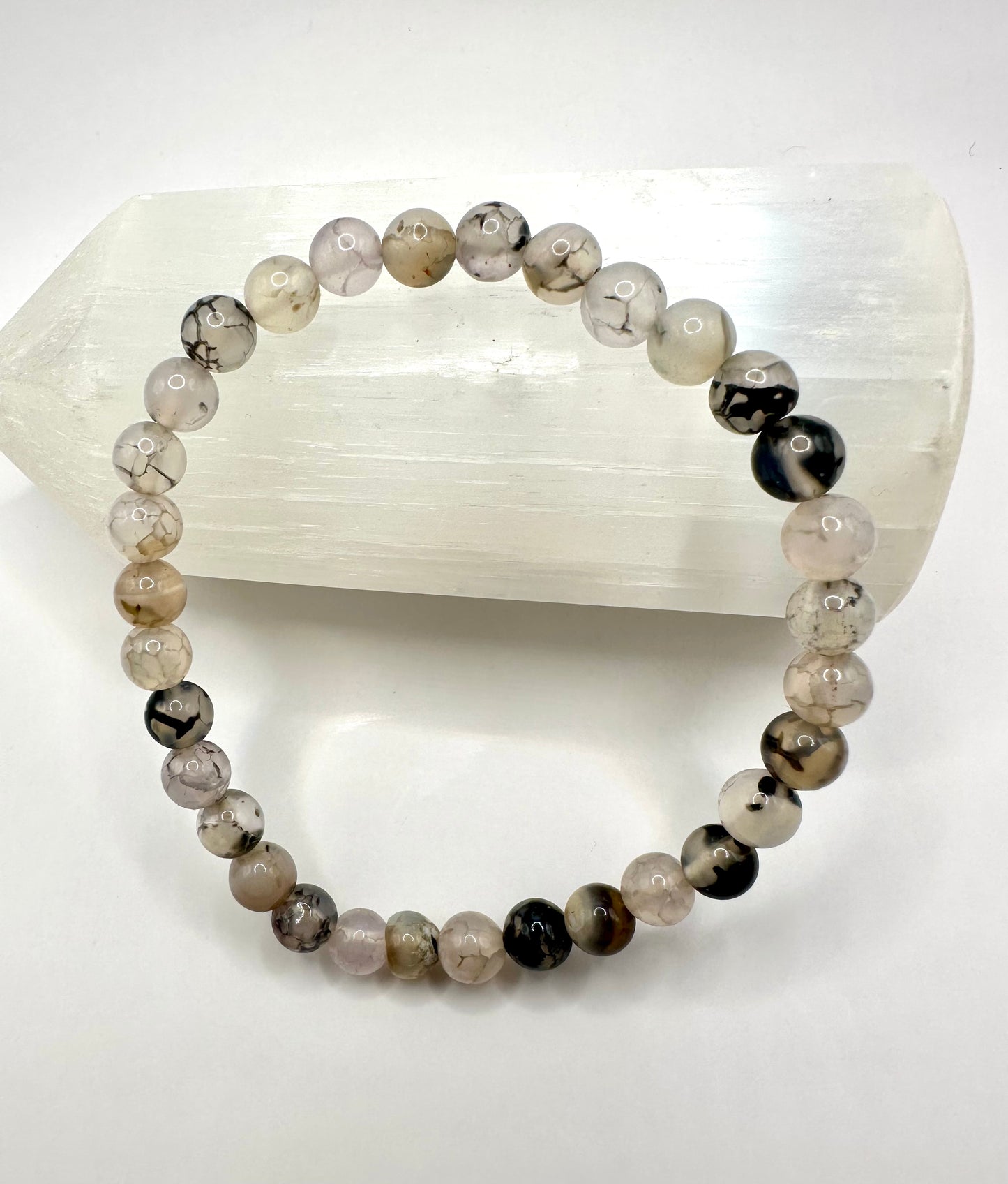 【スペイン発・全世界送料無料】ドラゴンベインアゲート6mm