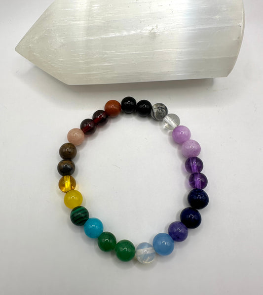 【スペイン発・全世界送料無料】【訳あり商品】チャクラブレスレット