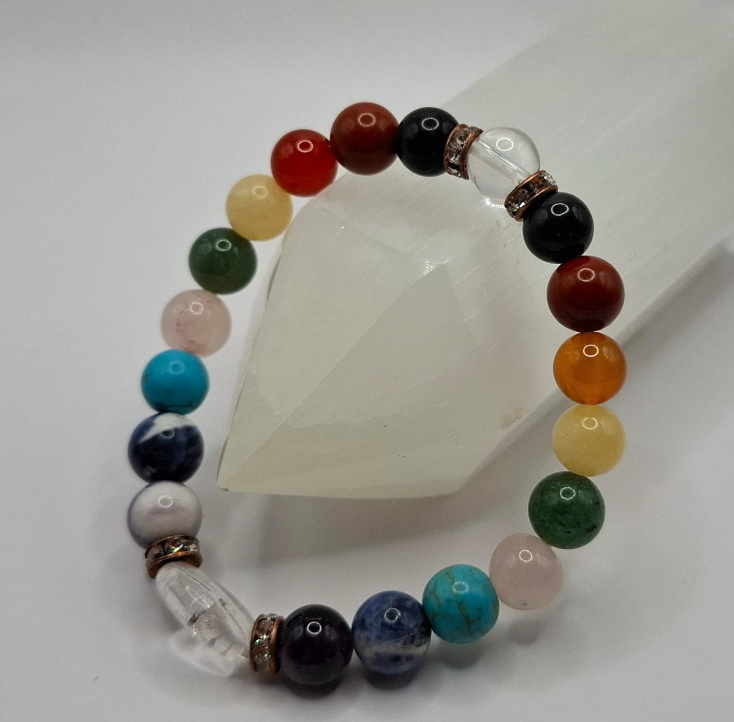 【スペイン発・全世界送料無料】チャクラエネルギー調整ブレスレット①