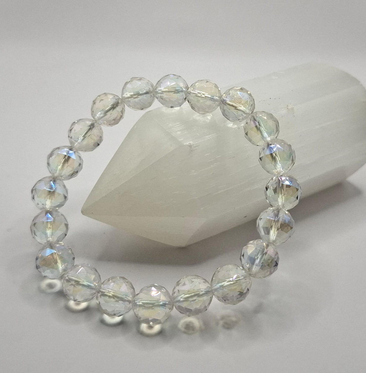 【スペイン発・全世界送料無料】オーラクオーツブレスレット８mm